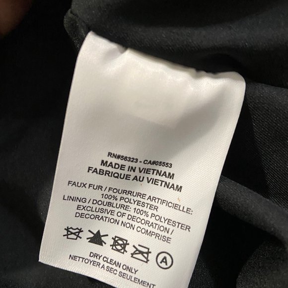 Nike Sportswear Womens Black Fossil Faux Fur Full Zip Jacket Size DO3791-010 - Picture 7 of 15